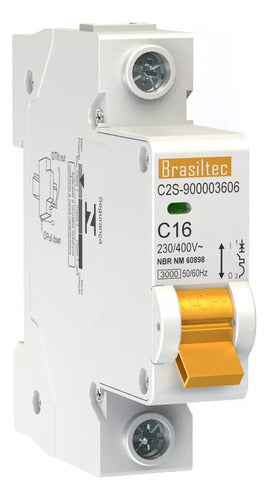 Disjuntor Automatico Termomagnetico Steck Sdd61c16 - Importadora Eletrica Brasilia
