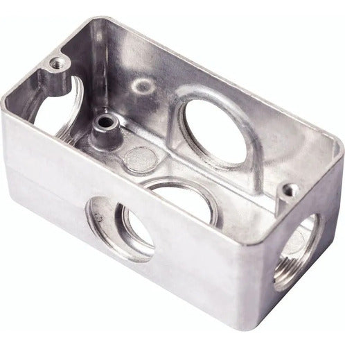 Condulete Aluminio Multiplo S/tampa X 3/4 56200072 - Importadora Eletrica Brasilia