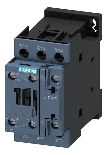 Contator Principal Tripolar 17a 220v 3rt20251an20 - Siemens - Importadora Eletrica Brasilia