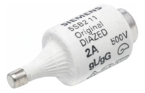 Fusivel Diazed 2a 500v Retardado 5sb211 Siemens - Importadora Eletrica Brasilia