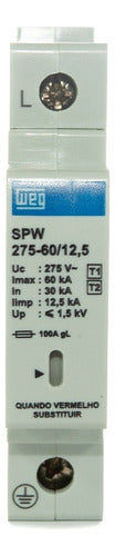 Protetor Surto E Raio Weg Spw275 60ka 12,5a - Importadora Eletrica Brasilia
