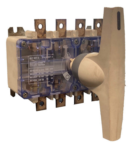 Chave Seccionadora Tetrapolar 160a S32-160/4 Holec - Importadora Eletrica Brasilia