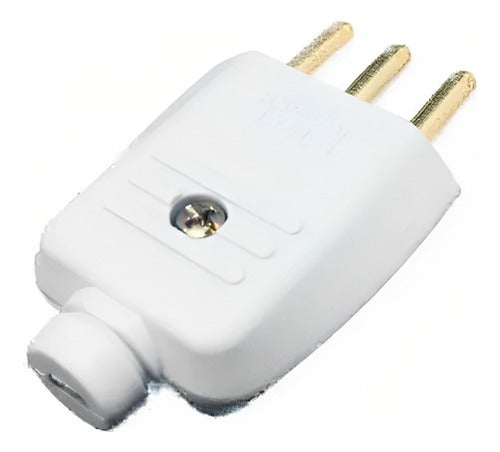 Plugue 2p + T 10a 250v Cinza 51021 Pial - Importadora Eletrica Brasilia