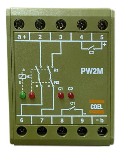 Rele Seguranca Pw2m 110vca 12069001 Coel - Importadora Eletrica Brasilia