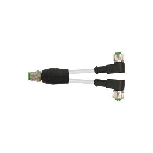 Cabo M12 Pur-0b 90º 1,0mt 22awg 250v/4a 7000-40741-2230100 - Importadora Eletrica Brasilia