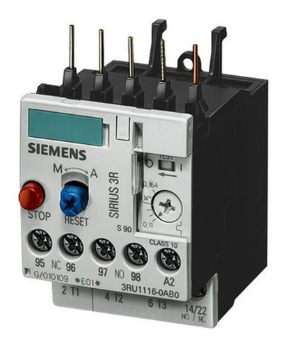 Rele Termico Siemens 3ru1116-1hb0 5,5...8a - Importadora Eletrica Brasilia