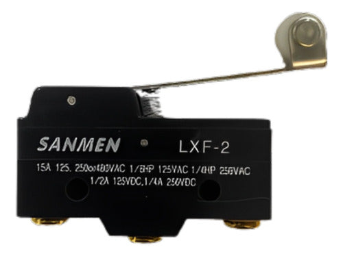 Chave Micro Switch Com Rolete Lxf-2 - Sanmen - Importadora Eletrica Brasilia