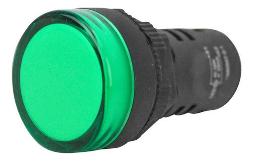 Sinaleiro Led 22mm Monobloco 220vca Verde Ad22-g2 - Importadora Eletrica Brasilia