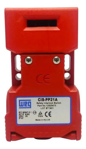 Chave Intertravamento De Seguranca 2nf Cis-pp21a 12525473 - Importadora Eletrica Brasilia