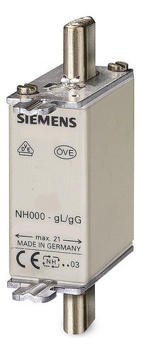 Fusivel Nh Retardado T.000 32a 500vca 3na3812 Siemens - Importadora Eletrica Brasilia