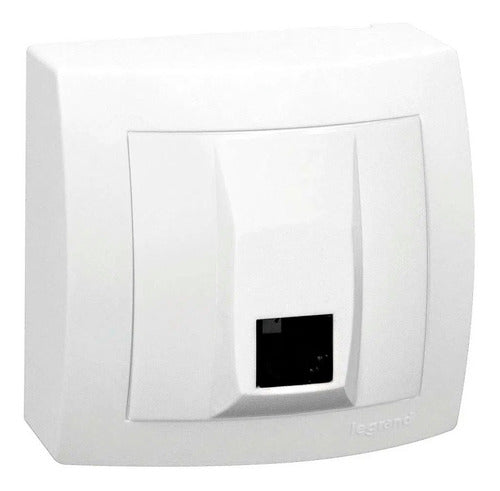 Tomada Para Telefone Rj11 Sistema X Ref.675017 Pial Legrand Cor Branco - Importadora Eletrica Brasilia