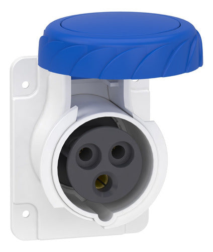Tomada Embutir 2p+t 16a 200/250v Az 3046 Pkf16g723 - Importadora Eletrica Brasilia