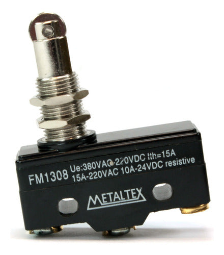 Chave Fim De Curso Atuador Pino 15a 250v Fm1308 Metaltex - Importadora Eletrica Brasilia