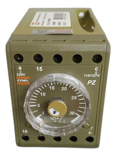 Temporizador Eletronico Pz 30 S 110/220 Vca Coel - Importadora Eletrica Brasilia