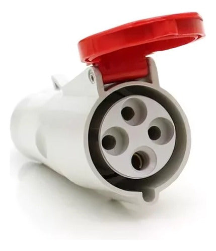 Acoplamento Femea 3p+t 32a 380/440v Ip44 Vm 4256 Strahl - Importadora Eletrica Brasilia