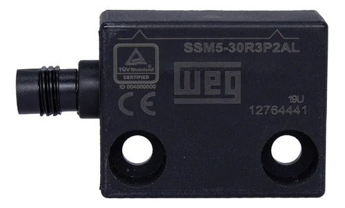 Sensor Seguranca 5-60vcc Ssm5-30r3p2al 12764441 Weg - Importadora Eletrica Brasilia