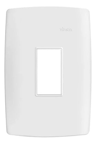 Placa 4x2 1 Modulo Vertical C/ Suporte S30 30921-30 Simon - Importadora Eletrica Brasilia