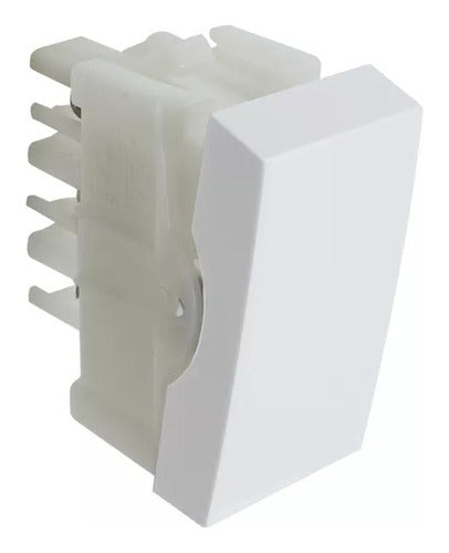 Modulo Interruptor Simples Branco Inova 85011 Alumbra - Importadora Eletrica Brasilia