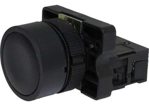 Botao Faceado 22mm Hb2-ea21 1na Preto Bhs - Importadora Eletrica Brasilia