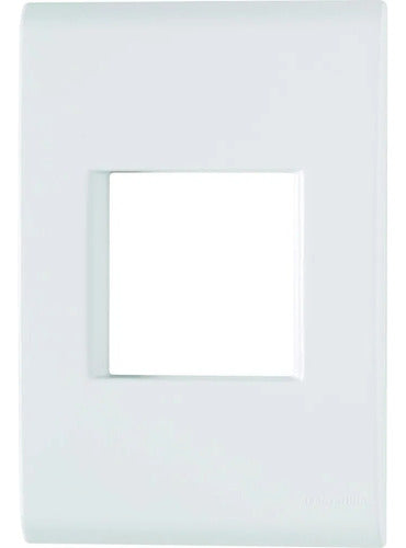 Placa 4x2 2 Postos Branco C/suporte 57106/005 Liz Tramontina - Importadora Eletrica Brasilia