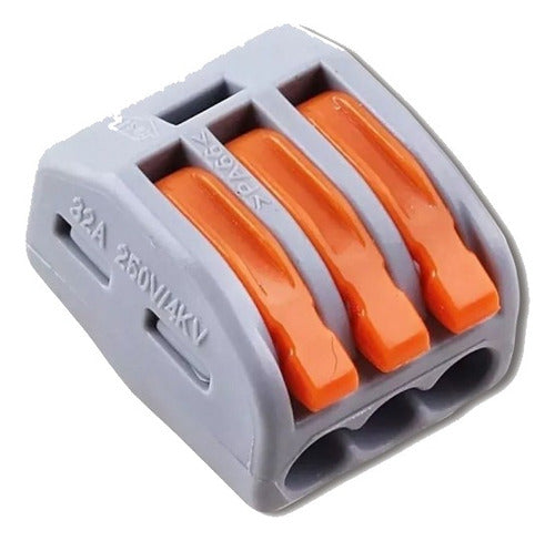 Conector De Emenda E Derivacao 3p 0,5 A 4mm Ce4323 - Importadora Eletrica Brasilia