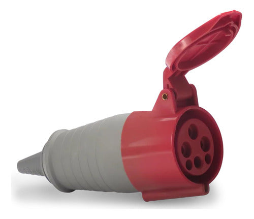 Acoplamento Femea 2p+t 32a 380/440vca Ip44 Vm Acs-3259 - Importadora Eletrica Brasilia