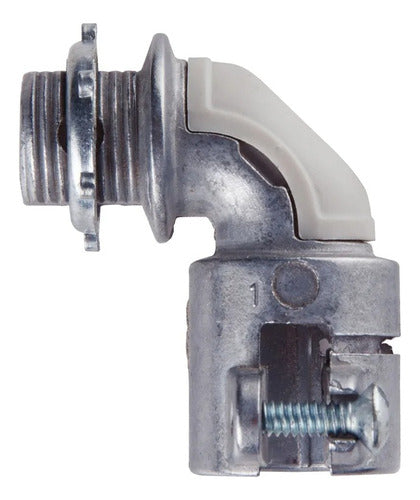 Conecotr Curvo Aluminio 1 C/ Rosca 56128003 Tramontina - Importadora Eletrica Brasilia