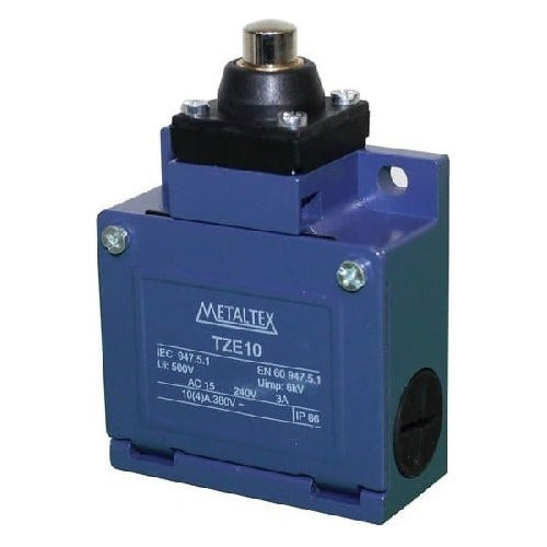 Chave Fim De Curso Atuador Pino 3a 240v Tze-10 Metaltex - Importadora Eletrica Brasilia