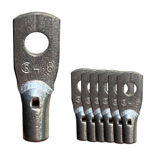 Terminal Compressao Olhal 6mm 1f 1c Yal6-flex Burndy 50pcs - Importadora Eletrica Brasilia