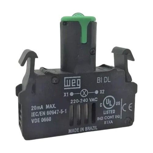 Frontal Sinaleiro Led Vd Csw-bidl-2d66 10186505 Weg - Importadora Eletrica Brasilia