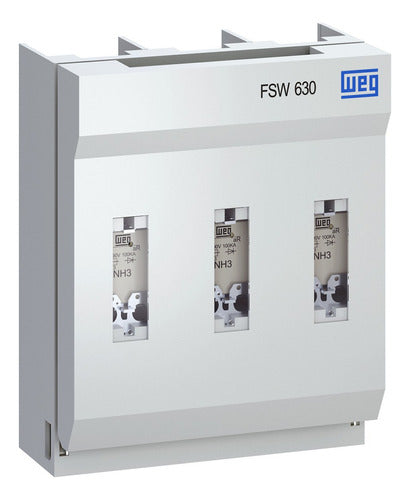Seccionadora Fsw 3 Polos 630a Nh3 - Codigo: 11884181 - Importadora Eletrica Brasilia