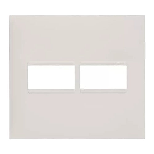 Placa Modulo 1+1 Horizontal 4x4 Branco 618511 Pial - Importadora Eletrica Brasilia