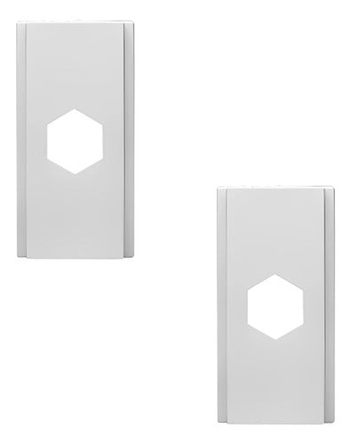 Modulo Saida De Fio Branco Duale Up Pacote C/ 02 Und - Importadora Eletrica Brasilia