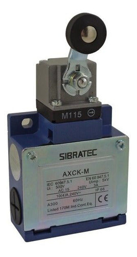 Chave Fim De Curso 1na+1nf Axck-m115 Alavanca E Roldana Cor Azul - Importadora Eletrica Brasilia