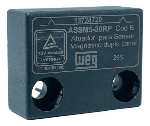 Atuador Codificado Para Sensor Magnetico Assm5-30rp 12640710 - Importadora Eletrica Brasilia