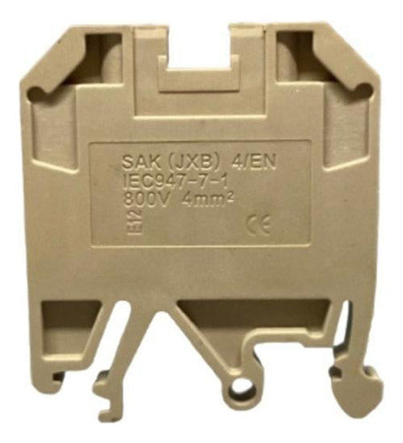 Borne Sak Fusivel P/ Cabo Ate 2,5mm - Sibratec - Importadora Eletrica Brasilia