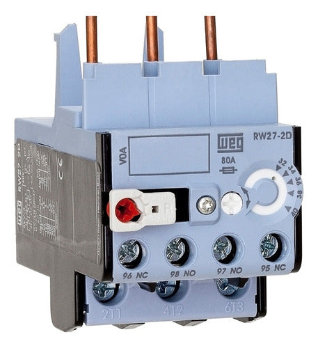Rele Sobrecarga 0,8 A 1,2a Rw27-2d3-d012 12140444 Weg - Importadora Eletrica Brasilia