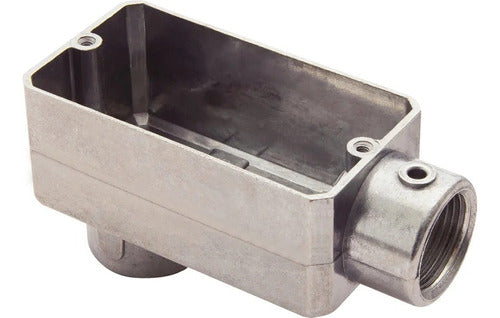 Condulete Aluminio Rosca Bsp S/tampa Lb 3/4 56103302 - Importadora Eletrica Brasilia