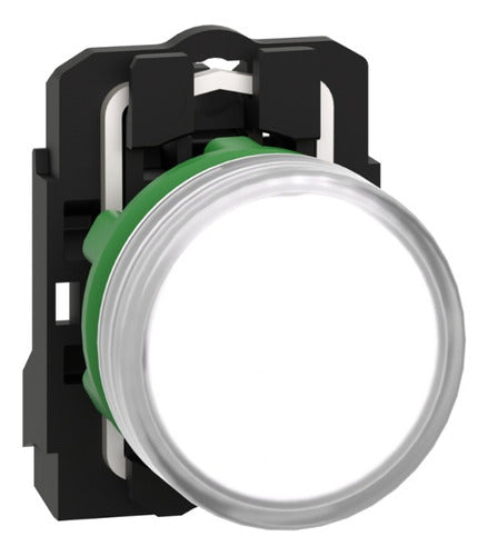 Sinaleiro Plastico Branco 22mm 24vca/cc Xb5avb1 Schneider - Importadora Eletrica Brasilia