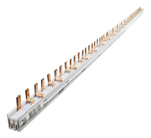 Barramento Pente Trifasico 80a P/ 57 Disjuntores Weg -br3-18 - Importadora Eletrica Brasilia