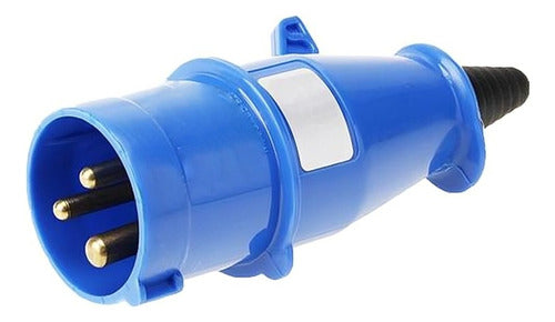 Plug Macho 2p+t 16a 220/240v Ip44 Az 3076 Strahl - Importadora Eletrica Brasilia