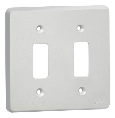 Placa 4x4 2 Modulos 8511 Pial - Importadora Eletrica Brasilia