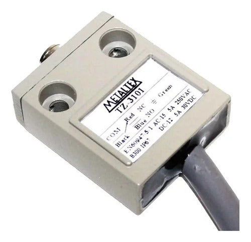 Chave Fim De Curso C/ Cabo Atuador Pino Tz3101 Metaltex - Importadora Eletrica Brasilia