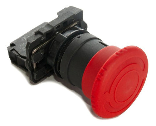 Botao Cogumelo Gira E Destrava Vermelho Hb5-as542 Bhs - Importadora Eletrica Brasilia
