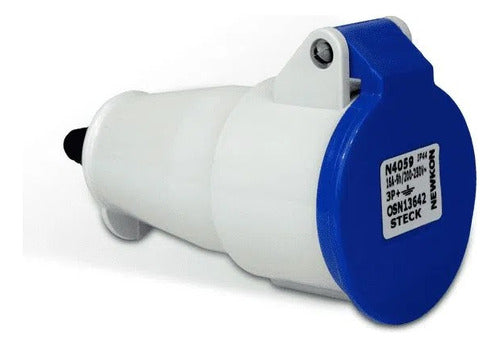 Acoplamento Steck Para Extensao 3p+t 16a 220v N-4059 - Importadora Eletrica Brasilia