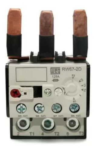 Rele Sobrecarga Termico Weg Rw67-2d3-u080 Ajuste 63-80a - Importadora Eletrica Brasilia