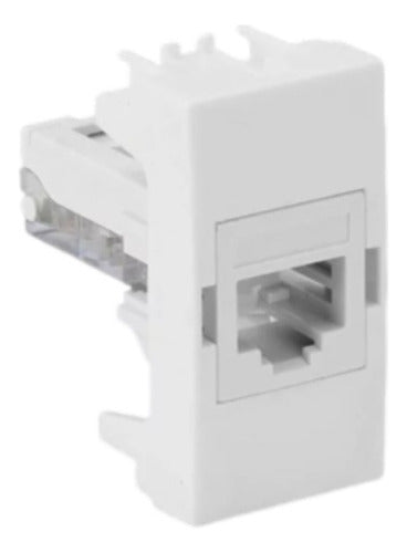 Modulo Tomada Rj45 Cat 5e Branca S30 30482-30 Simon - Importadora Eletrica Brasilia