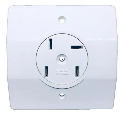 Tomada P/ Telefone 4p Padrao Telebras Sistema X 64313 Pial - Importadora Eletrica Brasilia