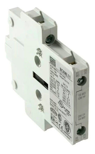 Bloco Contato Lateral P/cwm9/300 1na+1nf Bcxml-11 10459053 - Importadora Eletrica Brasilia
