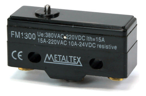 Chave Fim De Curso Atuador Pino 15a 250v Fm1300 Metaltex - Importadora Eletrica Brasilia